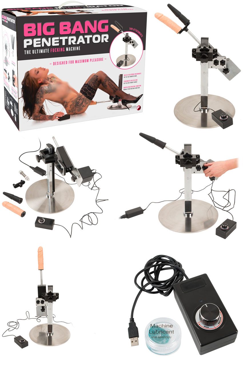 Big Bang Penetrator | Sexe machine avec inclinaison-hauteur réglables
