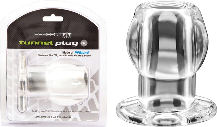 Großer Transparenter Anal Plug - PerfectFit Tunnel - KissKiss