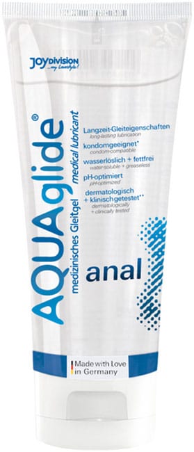 AQUAglide Anal - Gleitgel auf Wasserbasis, ideal für Analsex