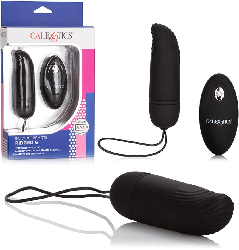 CalExotics Ridged G - Vibro-Ei, fernsteuerbar & wasserdicht
