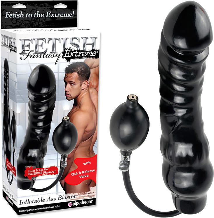 Fetish Fantasy Extreme Ass Blaster | Godemichet gonflable | Noir