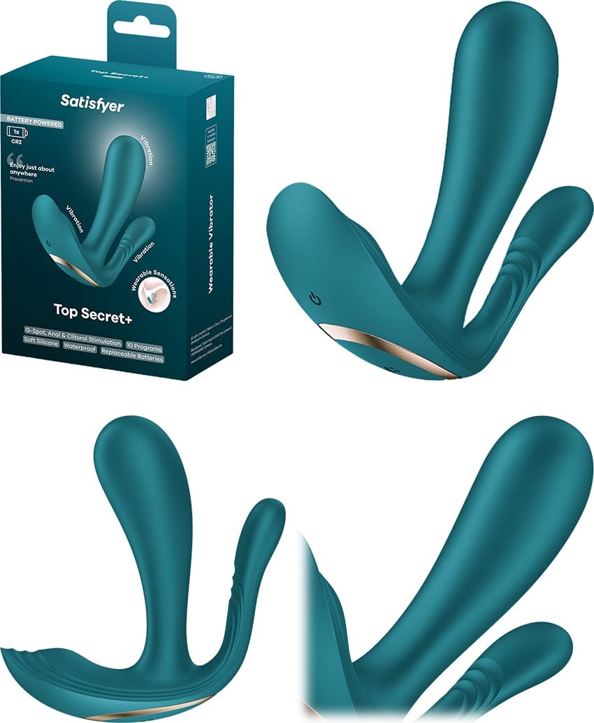 Satisfyer Top Secret + | Petit vibromasseur discret à porter au quotidien