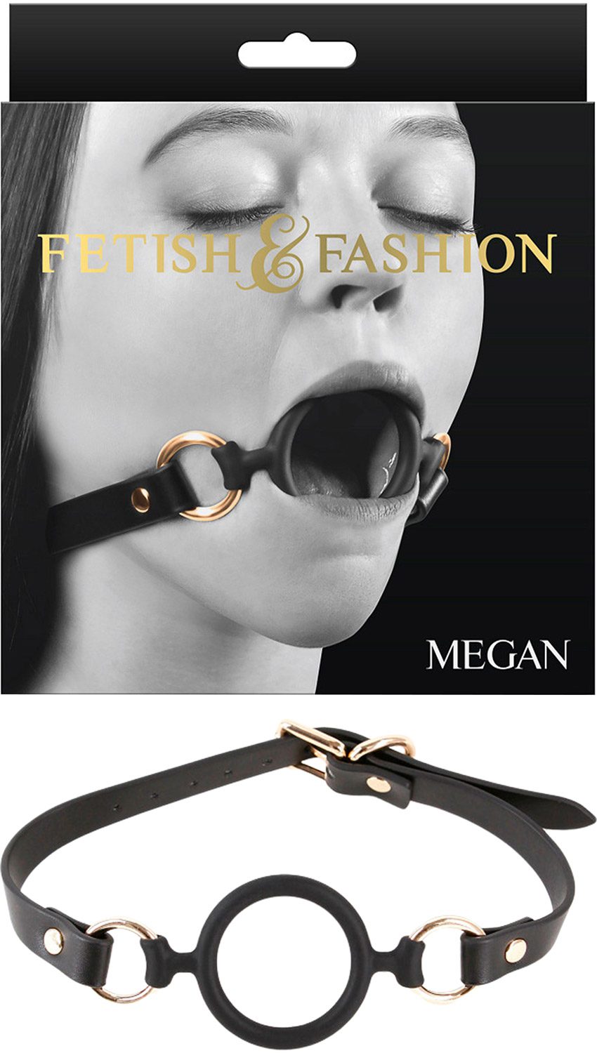 Fetish Fantasy Megan Gag | Bâillon avec anneau buccal