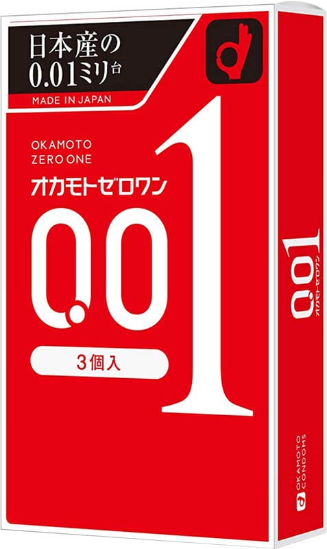 Okamoto 001 | Le préservatif le plus fin du monde | 3 pièces