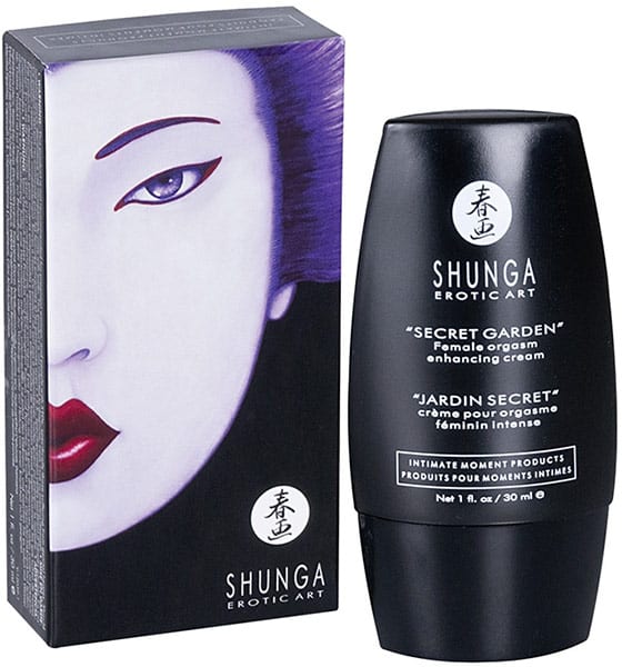 Shunga Jardin secret | Crème stimulante amplifiant les sensations
