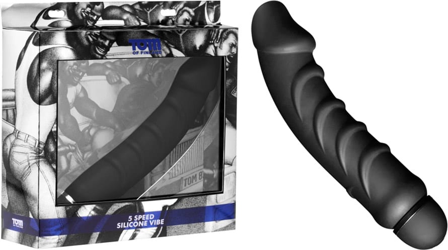 Tom of Finland Silicone Vibe | Vibromasseur en silicone