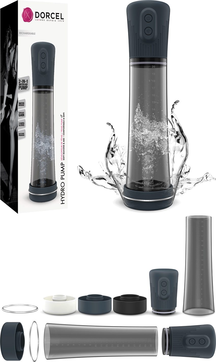 Dorcel Hydro Pump | Pompe à pénis automatique à air et à eau