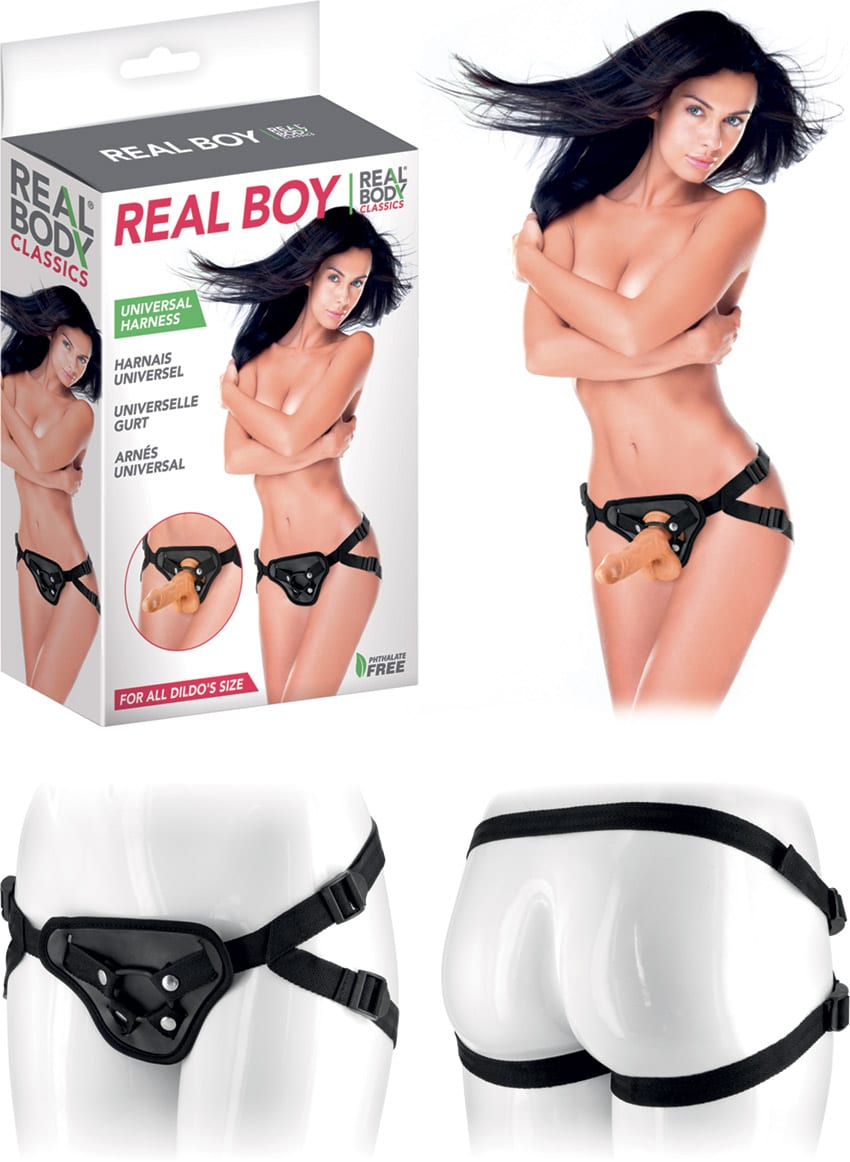 Real Body Real Boy | Harnais confortable et réglable pour gode