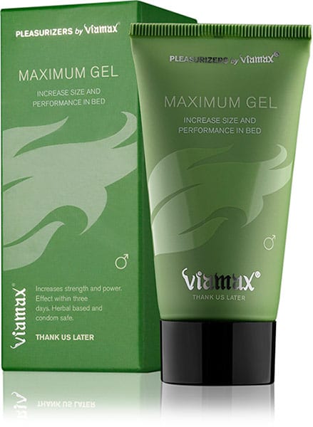 Viamax Maximum Gel | Gel à base de plantes pour la taille du pénis