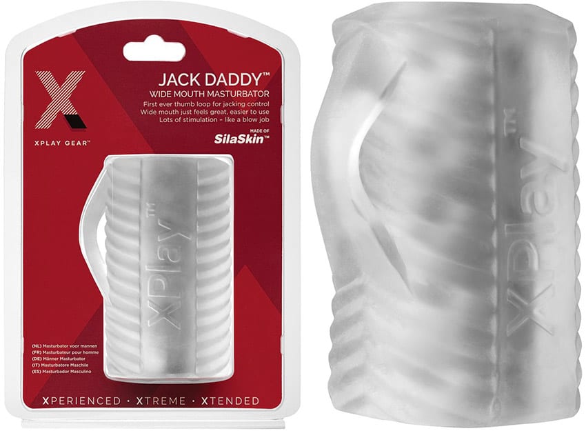 XPlay Gear Jack Daddy | Masturbator für Männer | Fellatio Empfindungen