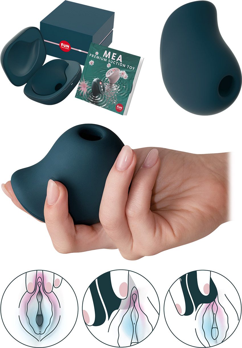 Fun Factory MEA | Stimulateur de clitoris par ondes | Velours vert