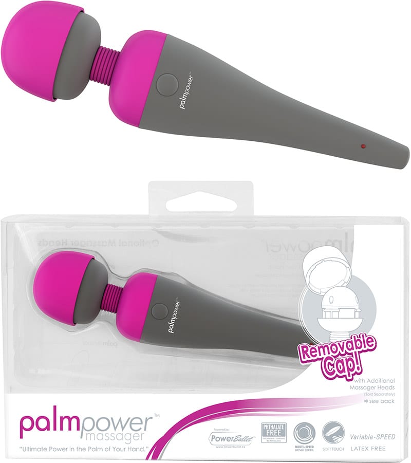 Palm Power Wand Massager - Puissant vibromasseur