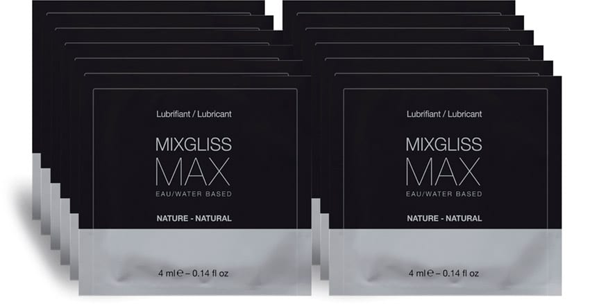 MixGliss MAX | Lubrifiant vaginal & anal | 12x 4 ml