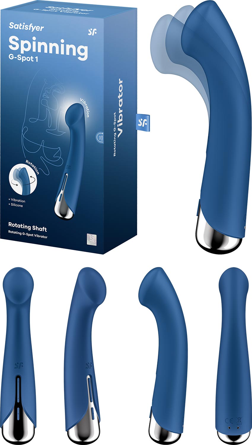 Satisfyer Spinning G-Spot | Vibromasseur vibrant et rotatif
