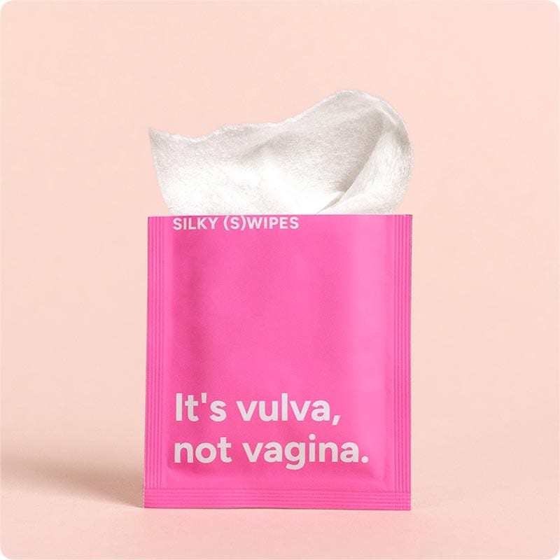 Smile Makers Silky (S)wipes | Lingettes hygiéniques pour la vulve