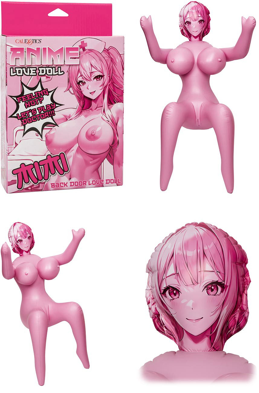 CalExotics Back Door Love Doll Anime Mimi | Poupée gonflable