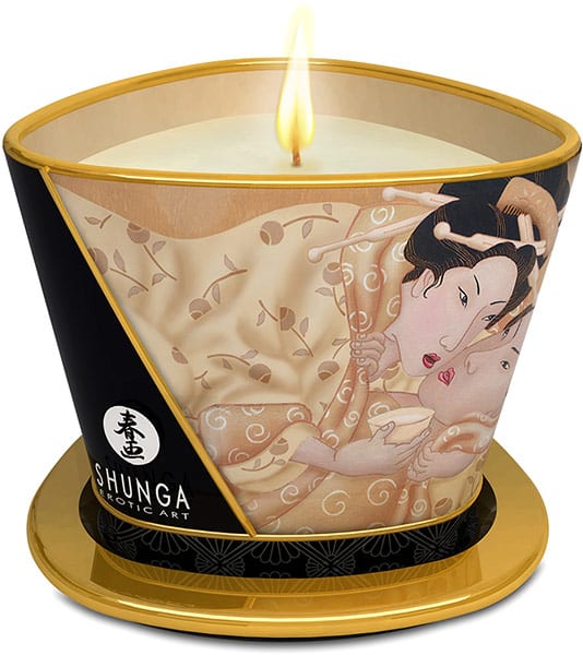 Shunga Desir | Bougie de massage à la senteur de vanille | 170 ml