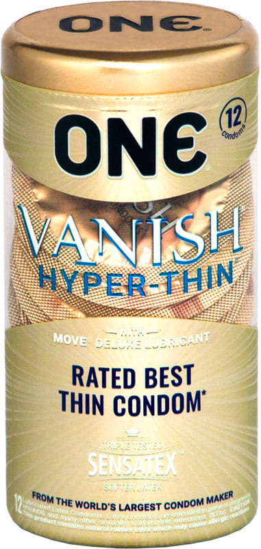 ONE Vanish Hyper-Thin | Assortiment de préservatifs Adventure Pack
