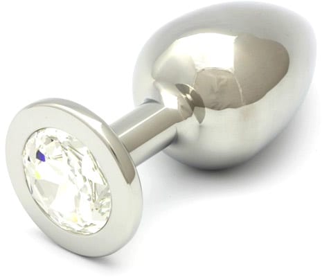 Plug anal Rosebuds Cristal - Transparent (XL)