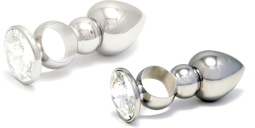 Rosebuds Love Ring | Bague de pénétration anale avec cristal brillant