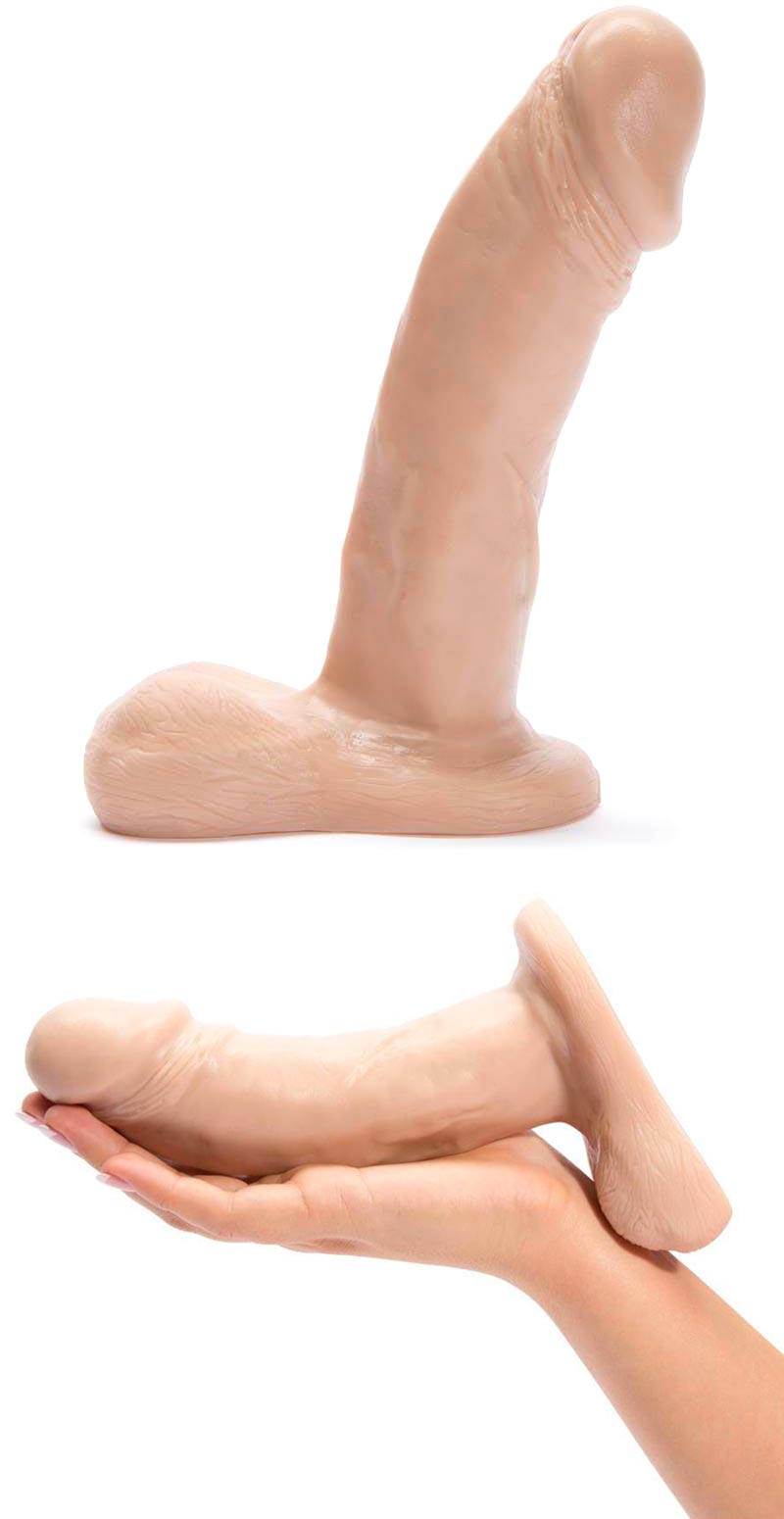 VixSkin Johnny | Godemichet réaliste avec testicules et base plate