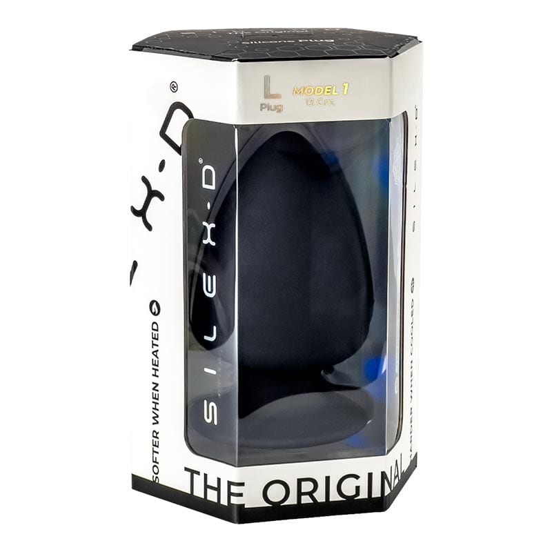 Silex-D Modèle 1 - L | Plug anal silicone bi-densité thermoréactif