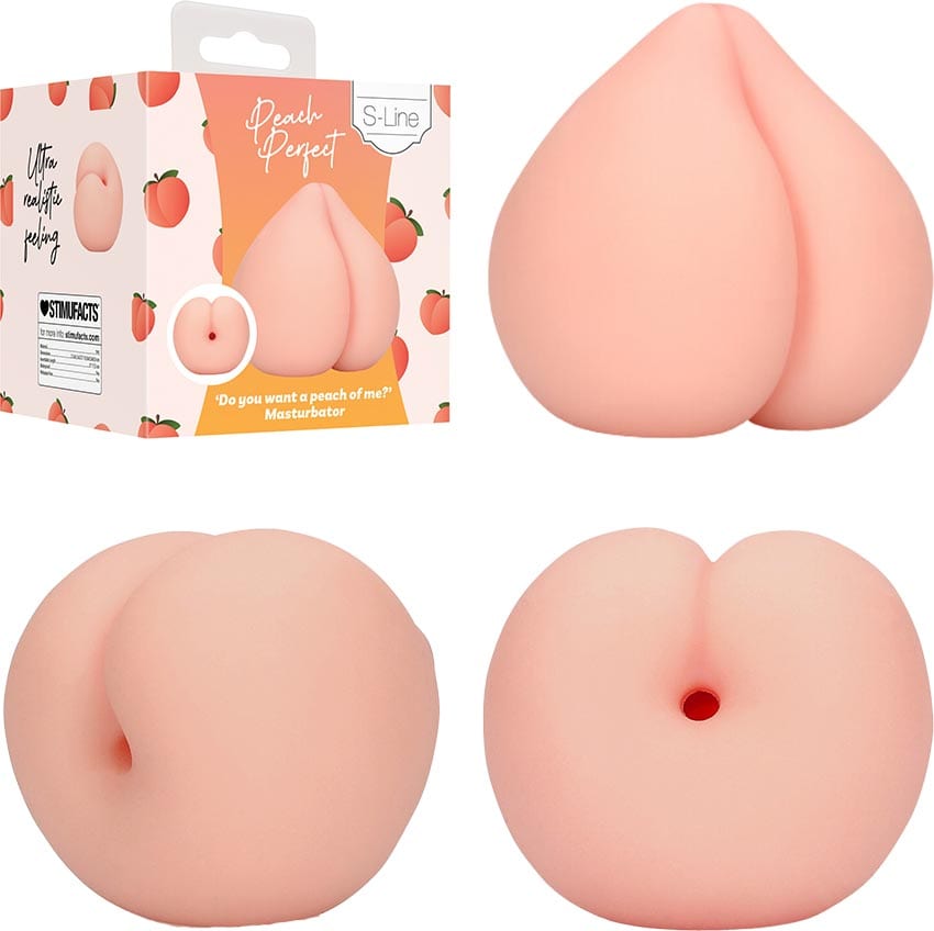 S-Line Peach Perfect | Masturbator für Männer in Pfirsichform