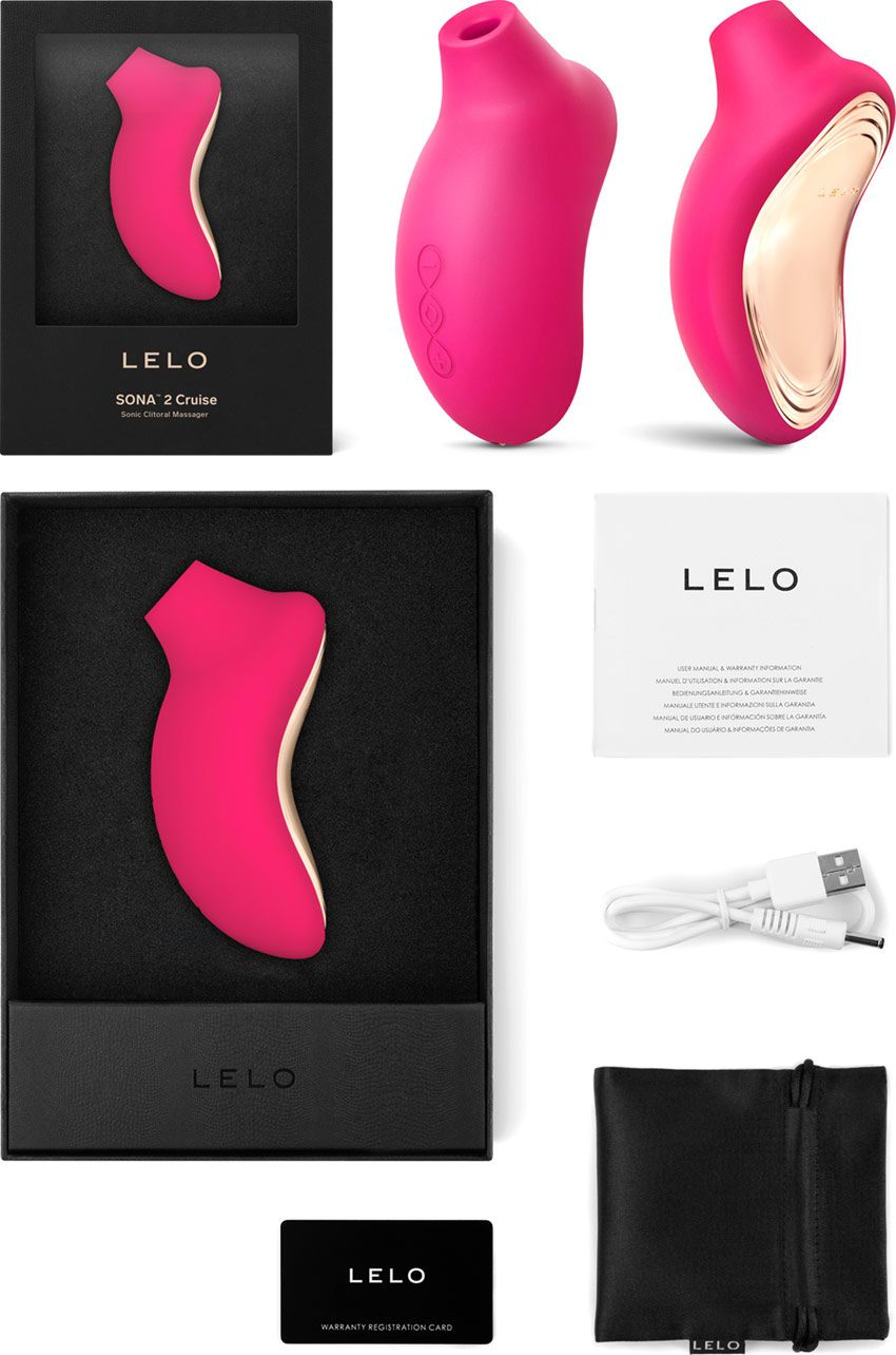 LELO Sona 2 Cruise | Gerät für die Klitorisstimulation | Rosa
