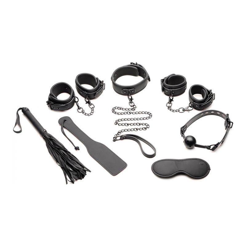 Master Series Master of Kink | Set de 10 accessoires bondage