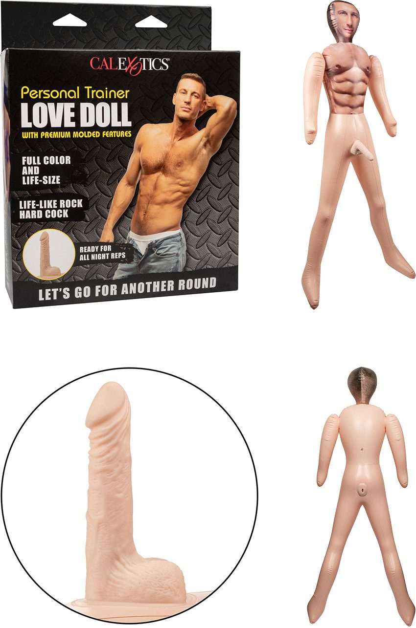 CalExotics Love Doll Personal Trainer | Männliche aufblasbare Puppe