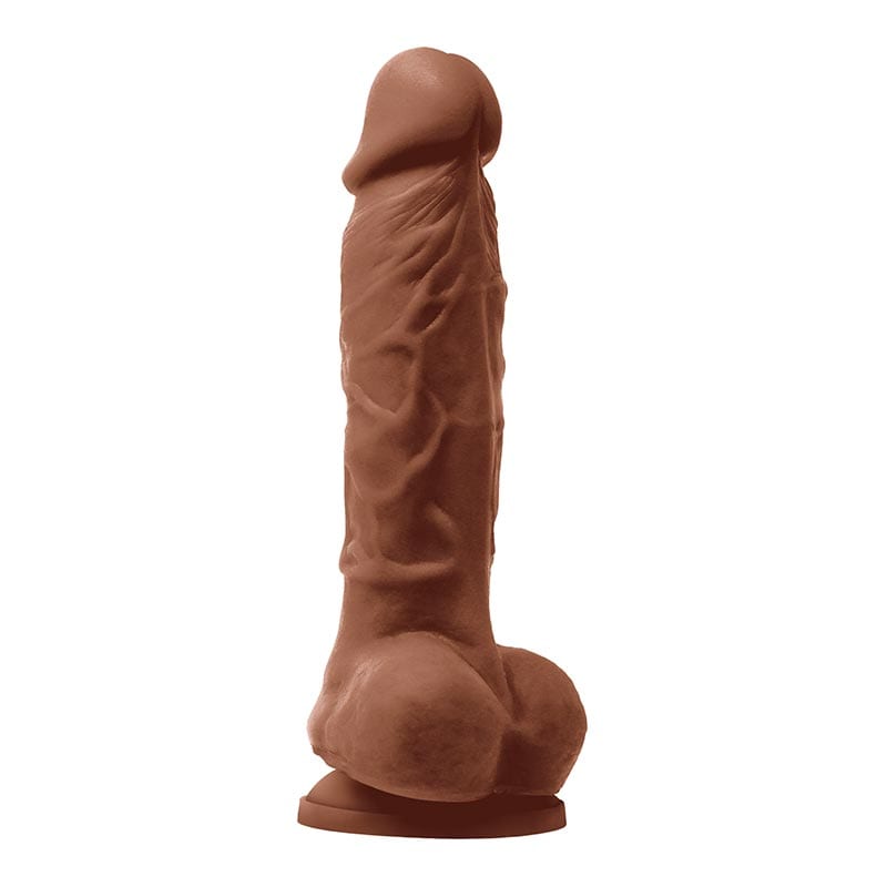 NS Novelties Colours Pleasures | Vibromasseur réaliste | Brun clair