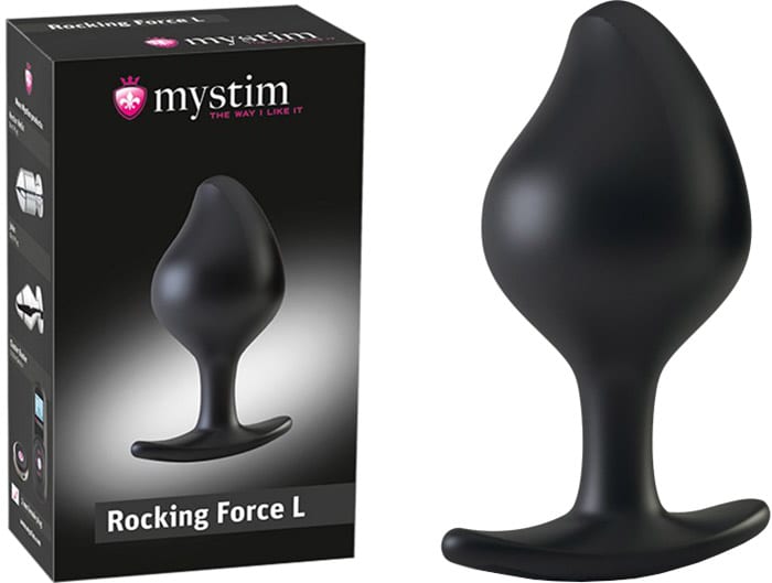Mystim Rocking Force L | Plug anal avec électrostimulation