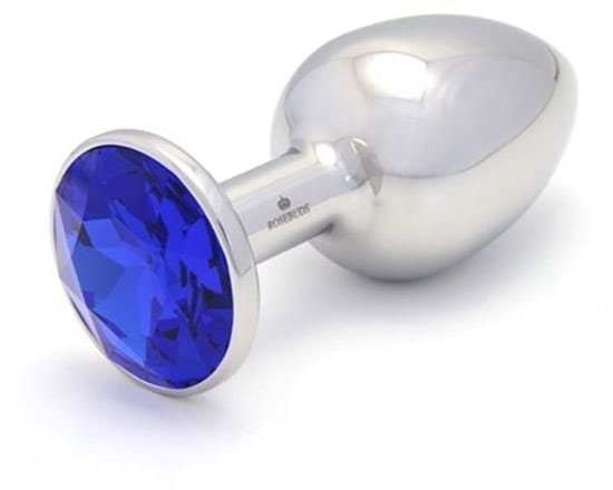 Rosebuds Cristal Majestic Blue | Plug anal avec bijou bleu | L