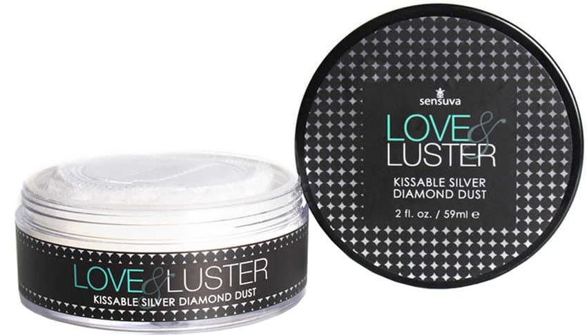 Sensuva Love & Luster | Poudre corporelle embrassable | 18 g
