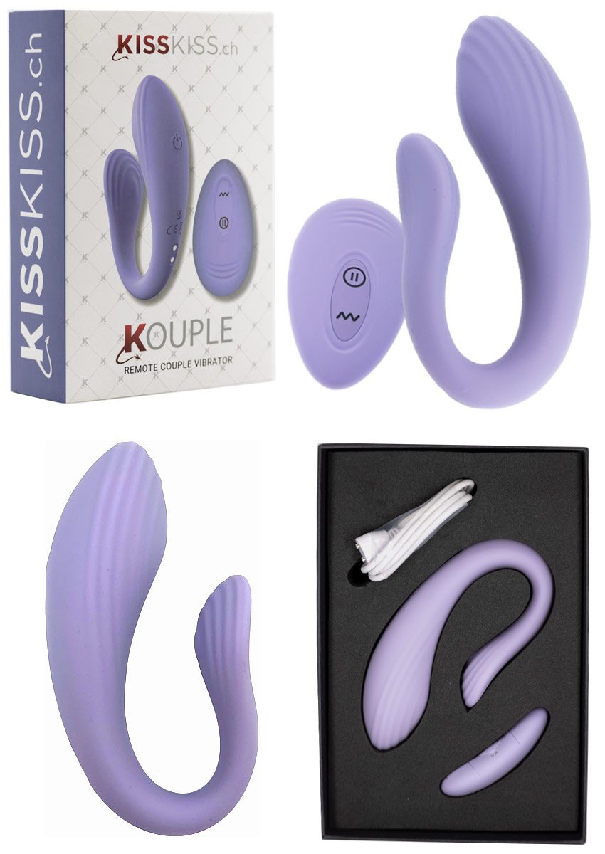 KissKiss.ch Kouple | Ferngesteuerter Vibrator für Paare