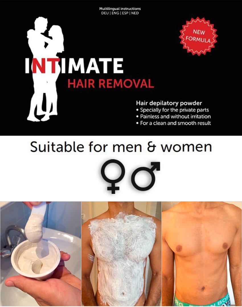 Intimate Hair Removal | Poudre dépilatoire pour zones intimes