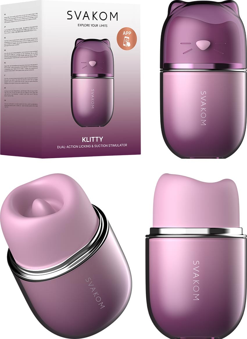 Svakom Klitty | Stimulateur clitoridien léchant & aspirant