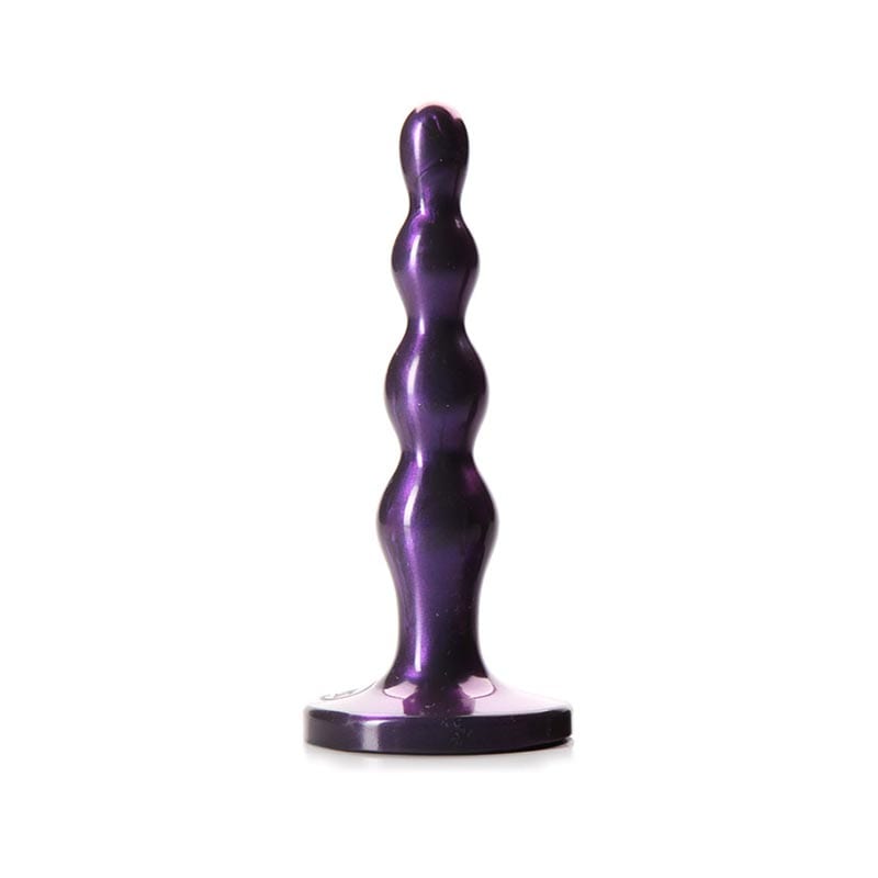 Plug anal Tantus Ripple avec perles anales progressives - Violet (S)