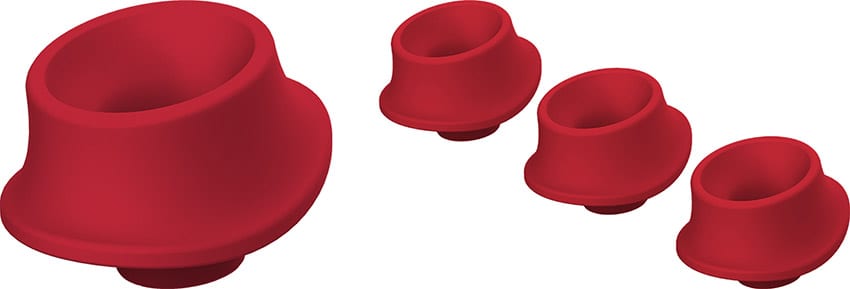 Womanizer | 3 embouts de rechange en silicone | Taille L
