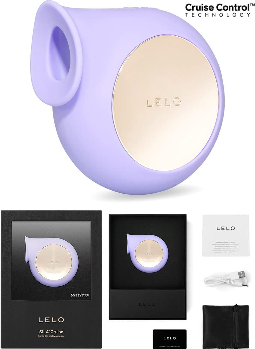 LELO Sila Cruise | Klitorisstimulator mit Schallwellen | 8 Modi