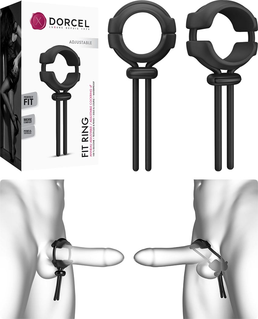 Dorcel Fit Ring | Verstellbarer Penisring aus Silikon