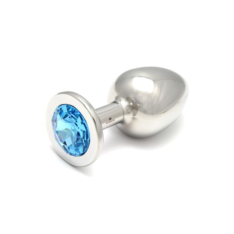 Plug anal Rosebuds Cristal - Aqua (XL)
