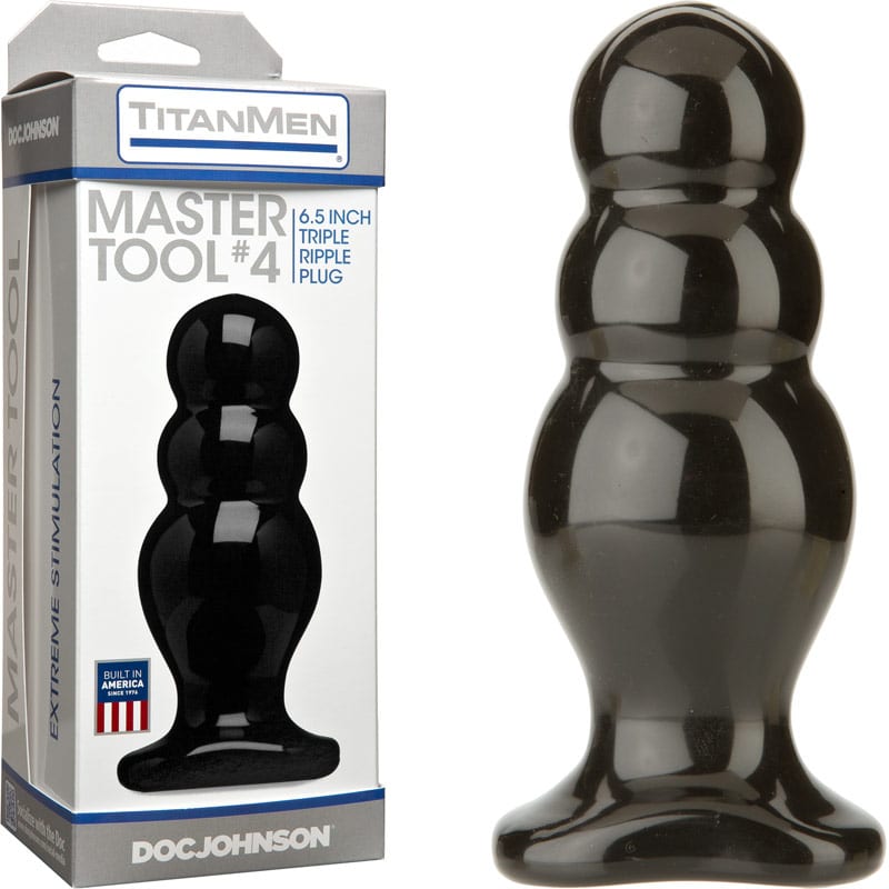 Doc Johnson TitanMen Master Tool No 4 Analplug