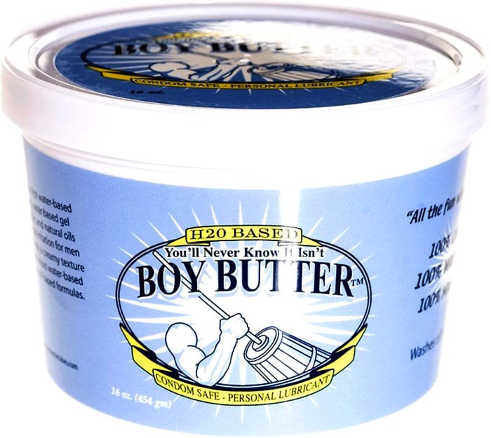 Boy Butter H2O | Gleitmittel auf Wasserbasis und Sheabutter