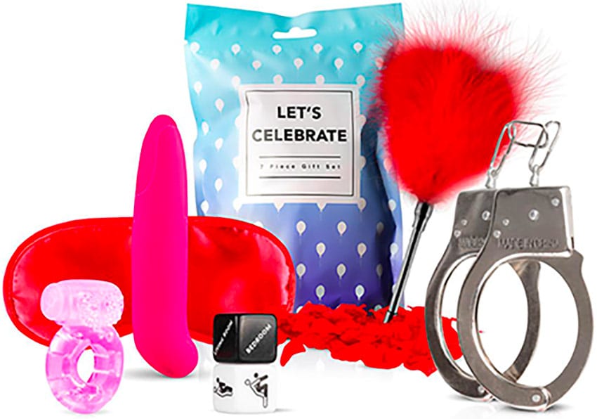 LoveBoxxx Let's Celebrate | Überraschungsset mit Sexspielzeug