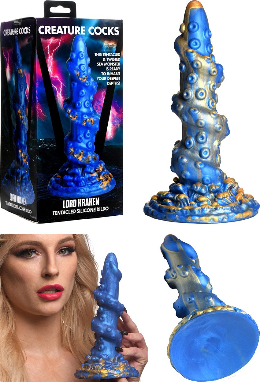 Creature Cocks Lord Kraken | Einzigartiger Dildo im Tentakeldesign