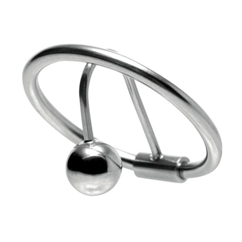 Master Series Halo | Plug urétral sperme stopper avec anneau de gland