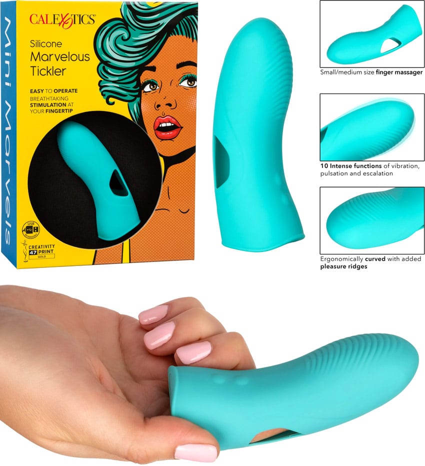 CalExotics Marvelous Tickler | Vibrator | Fingerverlängerung