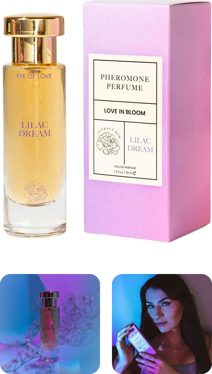 Eye of Love bloom Lilac Dream | Parfum aux phéromones pour femme