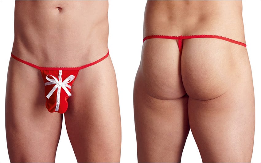 Svenjoyment | String de Noël à l'allure de paquet cadeau